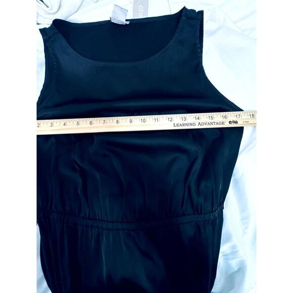 NWT Gorgeous Chico's Long Sleeveless Black Dress Sz 0P MSRP $119 - Picture 8 of 10
